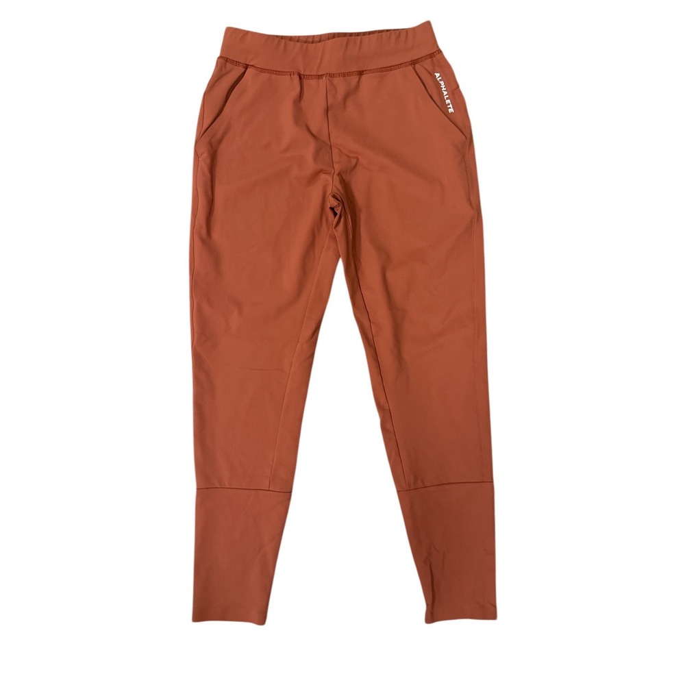 Alphalete Joggers Women Size Small Rust Orange Athletic Training AL21-1148